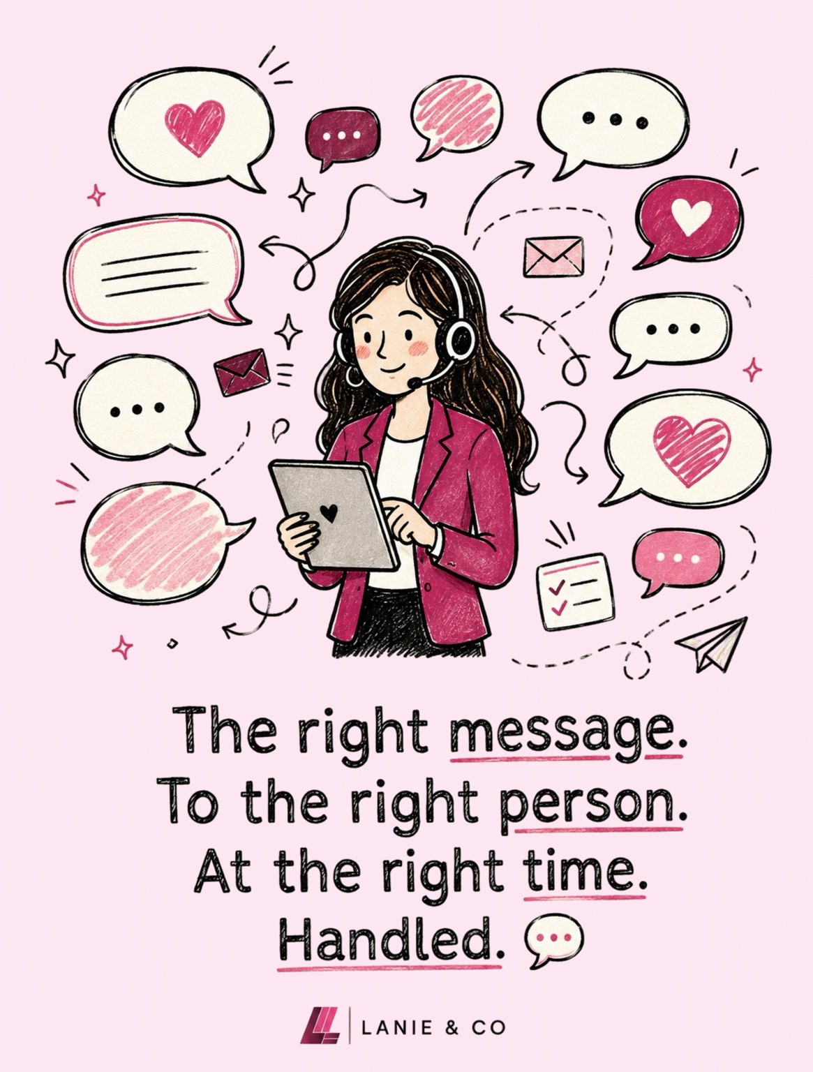 The right message to the right person at the right time